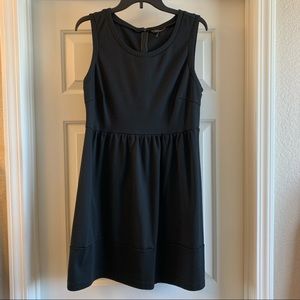 L Daisy Fuentes Black Fit and Flare Dress